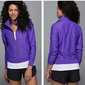 Lululemon Sweaty Or Not Jacket Iris Flower, 8